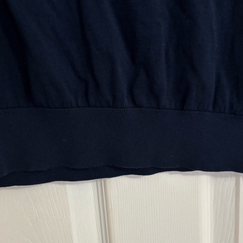 Italian Boutique Navy Men's Shirt - Picture 4 of 6